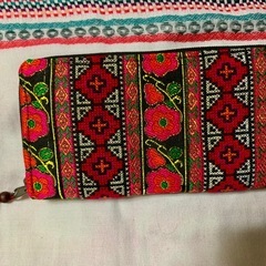 ⑭【新品未使用品】アジアン⭐︎モン族刺繍長財布の画像