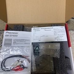 最終値下げ　GM-D7400 パイオニア 200W×4・ブリッジャブルパワーアンプ 美品の画像