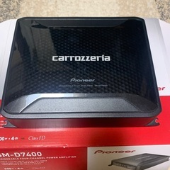 最終値下げ　GM-D7400 パイオニア 200W×4・ブリッジャブルパワーアンプ 美品の画像