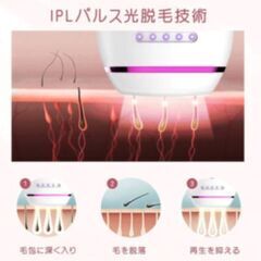 家庭用光脱毛器★IPL Ouday 脱毛器★セルフ脱毛の画像
