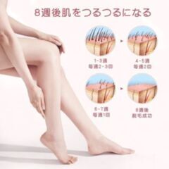 家庭用光脱毛器★IPL Ouday 脱毛器★セルフ脱毛の画像