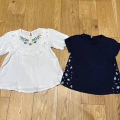 74.女の子半そでT 120cm6枚の画像