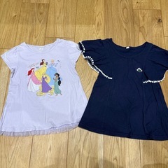 74.女の子半そでT 120cm6枚の画像