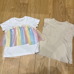 75. 女の子半そでT 120cm7枚の画像