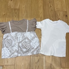 75. 女の子半そでT 120cm7枚の画像