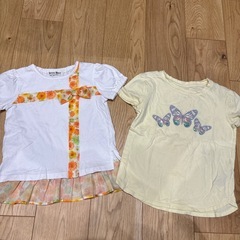 75. 女の子半そでT 120cm7枚の画像