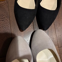 24.5〜25.0 パンプス2足セットの画像