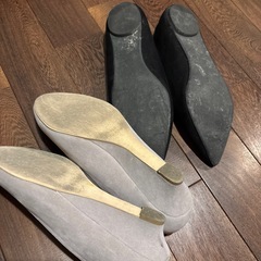 24.5〜25.0 パンプス2足セットの画像