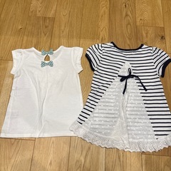 【取引中】76. 女の子半そでT 130cm6枚の画像