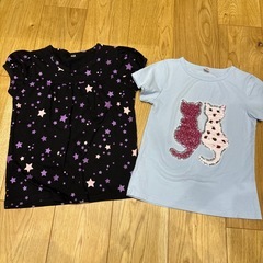 【取引中】76. 女の子半そでT 130cm6枚の画像