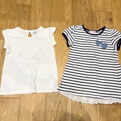 【取引中】76. 女の子半そでT 130cm6枚の画像