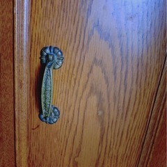 昭和レトロな三面鏡ドレッサーの画像