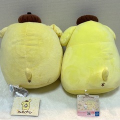 【新品タグ付】ポムポムプリン　ぬいぐるみ3個セットの画像