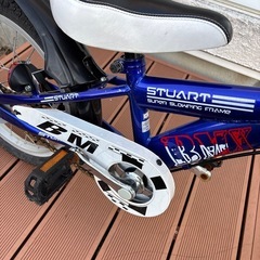 子供用自転車　16型　BMX 
青の画像