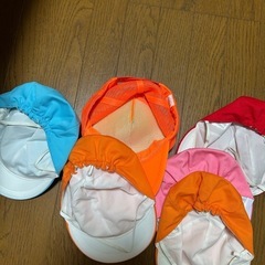 保育園　幼稚園　カラー帽子　全ての画像