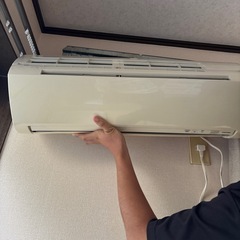 エアコン２台、室外機2台！外して持って行ける方！の画像