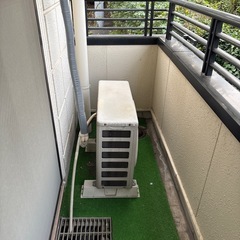 エアコン２台、室外機2台！外して持って行ける方！の画像