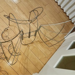 サンバ衣装用の鉄製フレームの画像