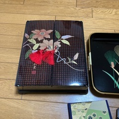 あげます★和風　和柄　お盆、印鑑ケース　ご祝儀入れ
の画像