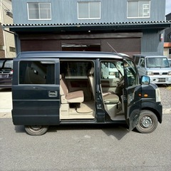 総額28.0万円★車内広々フラット軽箱バン★ターボ★5MT★PW★キーレス★平成23年式 スズキエブリィバンジョインターボ(DA64V)15.6万キロ 車検令和9年11月ブラックの画像