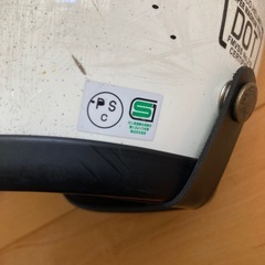 バイク　ヘルメット　シールド付き　フリーサイズの画像