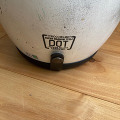 バイク　ヘルメット　シールド付き　フリーサイズの画像