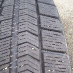 ロードスター　NA　ノーマル鉄ホイール付き　スタッドレスタイヤ　セットでの画像