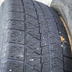 ロードスター　NA　ノーマル鉄ホイール付き　スタッドレスタイヤ　セットでの画像