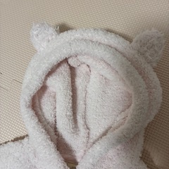 ジェラートピケ　70㎝〜80㎝　ポンチョ　ケープ　ピンク　gelato piqueの画像