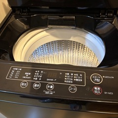 【値下げしました】ブラック 単身向け 洗濯機 4.5kgの画像