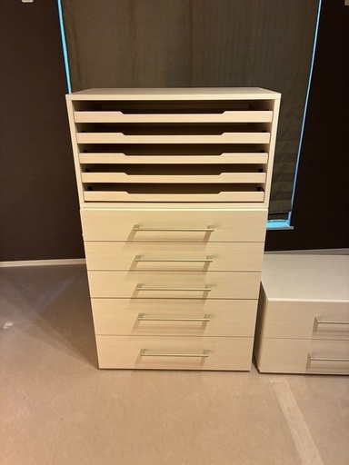 展示品 配送無料 Panasonic 4点セット組み合わせ自由　収納家具 チェストセット