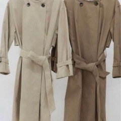 プチプラのあや dearful ディアフル トレンチコート ロングコート　 濃いベージュ　の画像