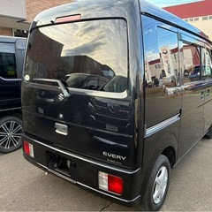 H24年式⭐️🌈エブリィバン🌈4WD+オートマ‼️ハイルーフ‼️車検新規2年付き‼️人気の黒‼️即戦力です🌈😊の画像