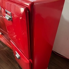 DULTON ダルトン ゴミ箱  2段　レッドの画像