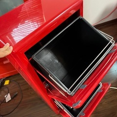 DULTON ダルトン ゴミ箱  2段　レッドの画像