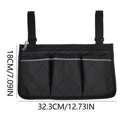 未使用 車椅子用アームレスト収納バッグの画像