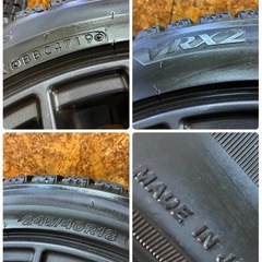 他お取引き中、245/40R18🌈WRX STI スバル純正ENKEIアルミ🌈ブリヂストンVRX2🌈 18×8.5J‼️オフセット+55‼️pcd114.3‼️の画像