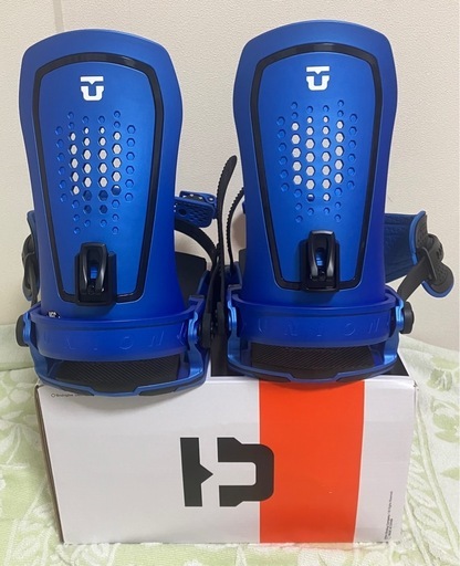 【新品・未使用】UNION FORCE ビンディング 青　Mサイズ　24ー25モデル