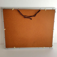 1968年 スズキ感謝制度記念額『四輪』プリント　横約48.5cm　鈴木自動車の画像