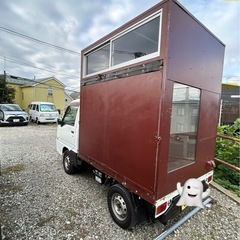 今年スタート間に合います！スバル　サンバーキッチンカー　移動販売　車検付き♪の画像