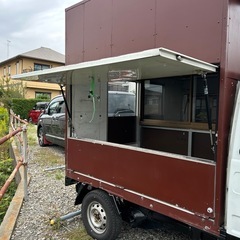 今年スタート間に合います！スバル　サンバーキッチンカー　移動販売　車検付き♪の画像