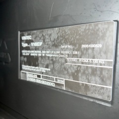 Vintec ワインセラー　V160DP 動作品　冷蔵庫の画像