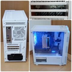 モンハンワイルズ最高設定 新品 爆速ゲーミングPC Ryzen RX9060XT SSD1TB メモリ32G Win11の画像