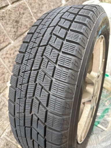 売れました、ヨコハマ、ホイール付き冬用タイヤ4本セット185/60R15