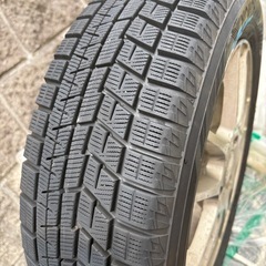 ヨコハマ、ホイール付き冬用タイヤ4本セット185/60R15の画像