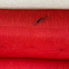 ソファー［赤］値段交渉🆗の画像