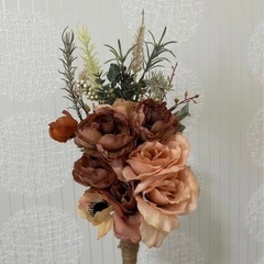 ウェディングブーケ造花【２個セット】
の画像