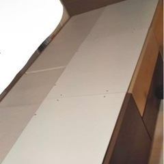 ニトリ　シングルベッド　フレームのみ　チェスト付きの画像