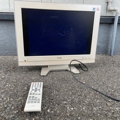 19型DVD内蔵液晶テレビ「prebis BLD19V-TW2」中古の画像