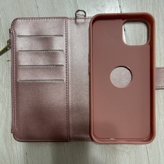 iphone14用ケース スキミング防止 分離型 手帳 小銭入れの画像